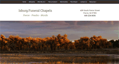 Desktop Screenshot of isburgfuneralchapels.com